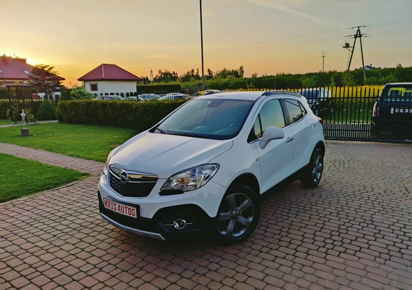 Opel Mokka cena 42900 przebieg: 192000, rok produkcji 2013 z Barwice małe 407